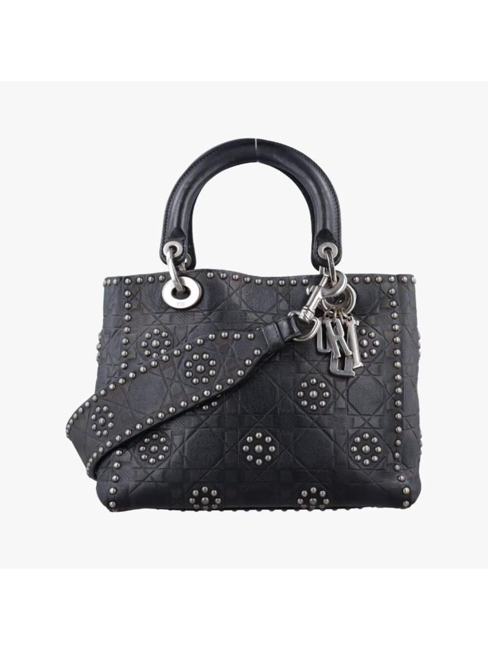 Dior Lady Black Leather Handbag